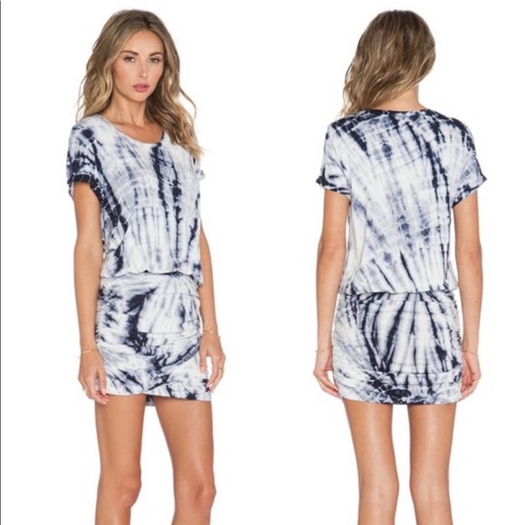 Beautiful tie dye young fabulous & broke mini dress perfect for everyday wear